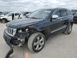 Salvage cars for sale at Houston, TX auction: 2012 Jeep Grand Cherokee Overland