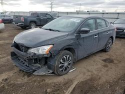 Salvage cars for sale at Elgin, IL auction: 2014 Nissan Sentra S