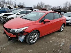 Chevrolet Vehiculos salvage en venta: 2019 Chevrolet Cruze LS