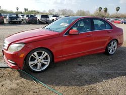 Salvage cars for sale at Mercedes, TX auction: 2010 Mercedes-Benz C300