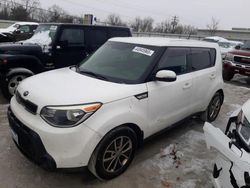 KIA salvage cars for sale: 2014 KIA Soul +