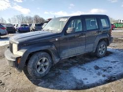 Salvage cars for sale at Duryea, PA auction: 2008 Jeep Liberty Sport