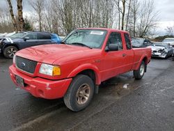 Ford Ranger salvage cars for sale: 2002 Ford Ranger Super Cab