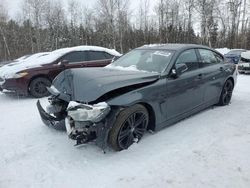 Salvage cars for sale at Cookstown, ON auction: 2017 BMW 430XI Gran Coupe