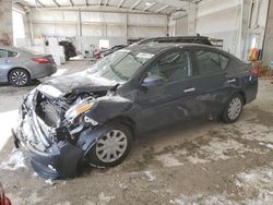 Salvage cars for sale at Kansas City, KS auction: 2016 Nissan Versa S