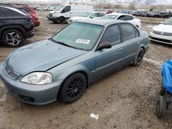 Honda Civic salvage cars for sale: 2000 Honda Civic Base