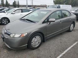 Salvage cars for sale at Rancho Cucamonga, CA auction: 2006 Honda Civic Hybrid