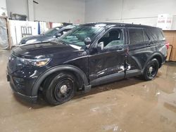 Vehiculos salvage en venta de Copart Elgin, IL: 2022 Ford Explorer Police Interceptor