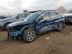 Salvage cars for sale at Brighton, CO auction: 2020 Ford Escape Titanium