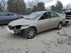 Salvage cars for sale at Madisonville, TN auction: 2004 Toyota Camry LE