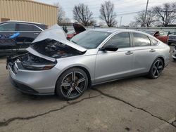 Salvage cars for sale at Moraine, OH auction: 2024 Honda Accord Hybrid Sport