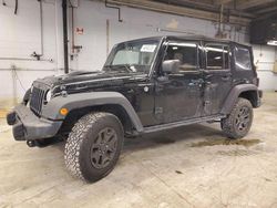 Salvage cars for sale at Wheeling, IL auction: 2013 Jeep Wrangler Unlimited Sahara