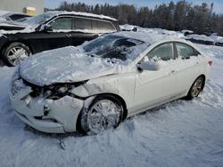 Salvage cars for sale from Copart Cookstown, ON: 2011 Hyundai Sonata GLS