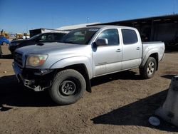 Salvage cars for sale at Brighton, CO auction: 2008 Toyota Tacoma Double Cab