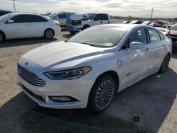 Salvage cars for sale at Tucson, AZ auction: 2018 Ford Fusion TITANIUM/PLATINUM Phev