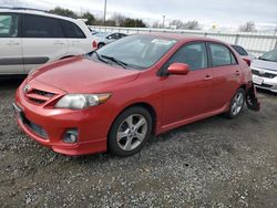 Salvage cars for sale at Sacramento, CA auction: 2012 Toyota Corolla Base