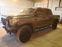 Toyota Tundra Crewmax sr5 salvage cars for sale: 2021 Toyota Tundra Crewmax SR5