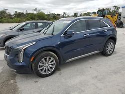 Salvage cars for sale at Fort Pierce, FL auction: 2021 Cadillac XT4 Premium Luxury