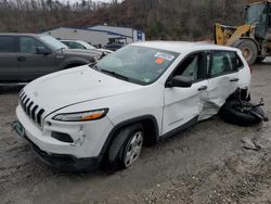 Jeep salvage cars for sale: 2017 Jeep Cherokee Sport