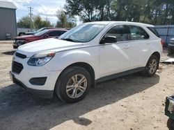 Salvage cars for sale at Midway, FL auction: 2016 Chevrolet Equinox LS