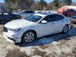 Salvage cars for sale at Mendon, MA auction: 2019 Acura TLX