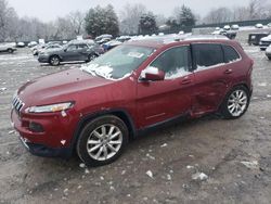 Salvage cars for sale at Madisonville, TN auction: 2017 Jeep Cherokee Limited