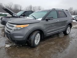 Salvage cars for sale from Copart Marlboro, NY: 2015 Ford Explorer XLT