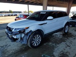 Salvage cars for sale at American Canyon, CA auction: 2018 Land Rover Range Rover Evoque SE