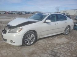 Carros salvage a la venta en subasta: 2008 Infiniti M35 Base