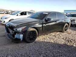 Salvage cars for sale at Phoenix, AZ auction: 2017 Infiniti Q50 Premium