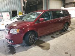 Salvage cars for sale at Eldridge, IA auction: 2017 Dodge Grand Caravan SXT