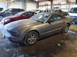 Salvage cars for sale at Eldridge, IA auction: 2007 Ford Mustang