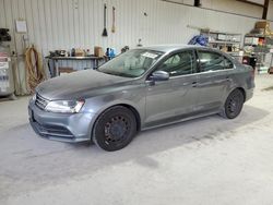 Salvage cars for sale at Chambersburg, PA auction: 2017 Volkswagen Jetta S