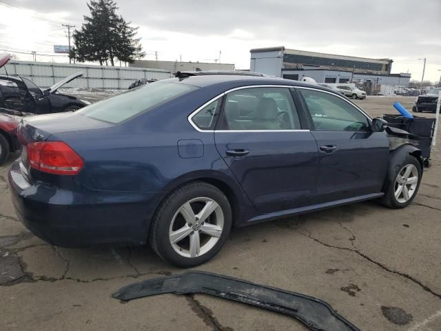 2013 Volkswagen Passat SE