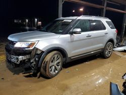 Carros salvage a la venta en subasta: 2018 Ford Explorer Limited