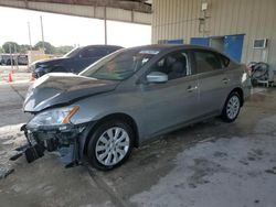 Salvage cars for sale at Homestead, FL auction: 2013 Nissan Sentra S