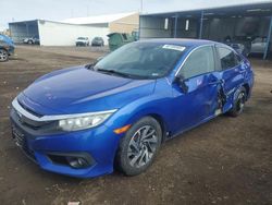 Salvage cars for sale at Brighton, CO auction: 2016 Honda Civic EX