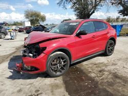 Salvage cars for sale at Orlando, FL auction: 2021 Alfa Romeo Stelvio Sport