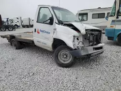 Salvage trucks for sale at Greenwood, NE auction: 2018 Ford Econoline E350 Super Duty Cutaway Van