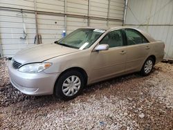 Toyota Camry salvage cars for sale: 2005 Toyota Camry LE