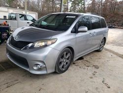 2012 Toyota Sienna Sport en venta en Hueytown, AL