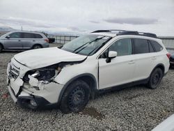 Salvage cars for sale at Reno, NV auction: 2015 Subaru Outback 2.5I Premium