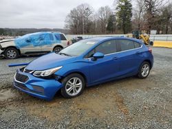 Chevrolet salvage cars for sale: 2017 Chevrolet Cruze LT