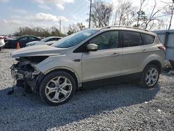 Salvage cars for sale at Riverview, FL auction: 2018 Ford Escape Titanium