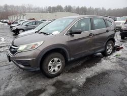 Salvage cars for sale at Exeter, RI auction: 2015 Honda CR-V LX