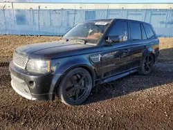 Salvage cars for sale at Rocky View County, AB auction: 2012 Land Rover Range Rover Sport Autobiography