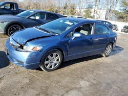 Honda salvage cars for sale: 2009 Honda Civic LX