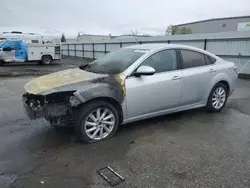 Salvage cars for sale from Copart Bakersfield, CA: 2012 Mazda 6 I