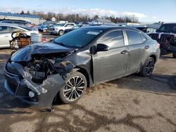 Salvage cars for sale at Pennsburg, PA auction: 2015 Toyota Corolla L