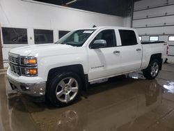 Chevrolet salvage cars for sale: 2014 Chevrolet Silverado K1500 LT